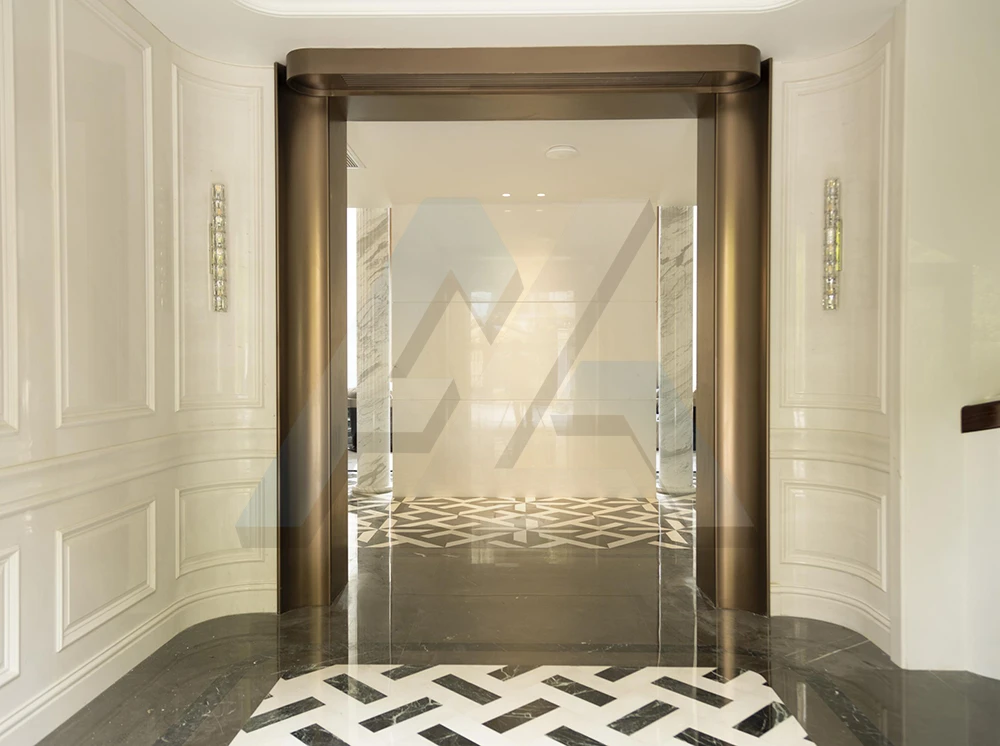 Architectural metal frames & profiles — customer photograph 4