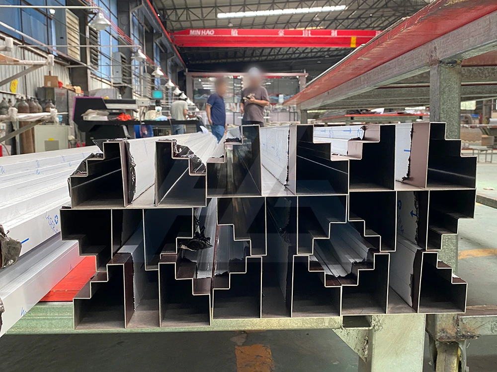 Architectural metal frames & profiles — customer photograph 5